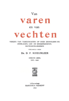 Van varen en van vechten. Deel 1. 1572-1654, D.F. Scheurleer