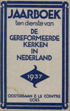 'Kerkelijk overzicht 1936', K. Schilder