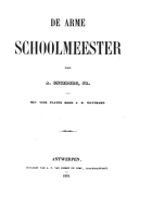 De arme schoolmeester, August Snieders