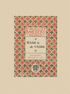 Werken. Deel 6. Waar is de vader?, August Snieders