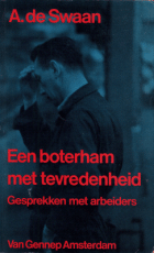 Een boterham met tevredenheid, Abram de Swaan