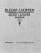 Bleeke luchten, Hélène Swarth