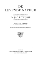 De levende natuur, Jac. P. Thijsse