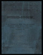 Woordenboek der scheepsbouw, B.J. Tideman