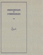 Herinneringen en overpeinzingen van Mr. M.W.F. Treub, M.W.F. Treub