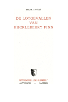 De lotgevallen van Huckleberry Finn, Mark Twain