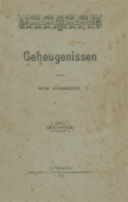 Geheugenissen, René Vermandere