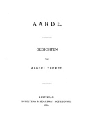 Aarde, Albert Verwey