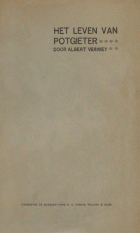 Het leven van Potgieter, Albert Verwey