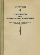 Stroomingen in de hedendaagsche wijsbegeerte, H.J. de Vleeschauwer