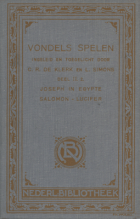 Vondels spelen. Deel II.2 [Salmoneus - Jeftha - Samson], Joost van den Vondel
