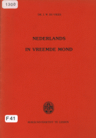 Nederlands in vreemde mond, J.W. de Vries