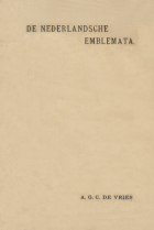 De Nederlandsche emblemata, A.G.C. de Vries