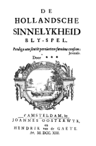 De Hollandsche sinnelykheid, Jacob Campo Weyerman