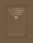 Kort woordenboek van wijsgeerige kunsttermen, C.J. Wijnaendts Francken