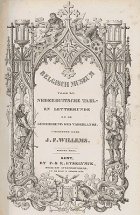 Belgisch museum voor de Nederduitsche tael- en letterkunde en de geschiedenis des vaderlands. Deel 1, J.F. Willems,  [tijdschrift] Belgisch Museum