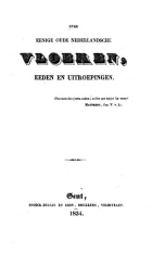 Over eenige oude Nederlandsche vloeken, eeden en uitroepingen, J.F. Willems