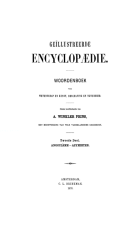 Geïllustreerde encyclopaedie. Woordenboek voor wetenschap en kunst, beschaving en nijverheid. Deel 2. Angoulème-Azymieten, Antony Winkler Prins