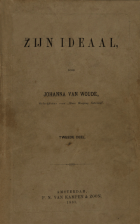 Zijn ideaal. Deel 2, Johanna van Woude