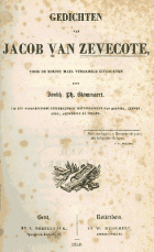 Gedichten, Jacob van Zevecote