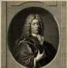 Pieter Rabus, door Bodekker/J. Houbraken; onderschrift van Theodoor van Snakenburg.