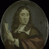 Portret van Jan Vos door Arnoud van Halen, 1700-1732.