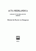 Acta Neerlandica 8,  [tijdschrift] Acta Neerlandica