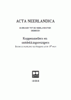 Acta Neerlandica 13,  [tijdschrift] Acta Neerlandica