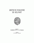 Dietsche Warande en Belfort. Jaargang 1920,  [tijdschrift] Dietsche Warande en Belfort