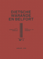 Dietsche Warande en Belfort. Jaargang 1935,  [tijdschrift] Dietsche Warande en Belfort