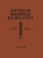 Dietsche Warande en Belfort. Jaargang 1938,  [tijdschrift] Dietsche Warande en Belfort