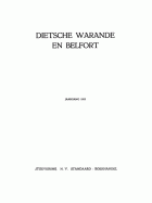 Dietsche Warande en Belfort. Jaargang 98,  [tijdschrift] Dietsche Warande en Belfort
