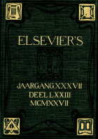 Elseviers Geïllustreerd Maandschrift. Jaargang 37,  [tijdschrift] Elsevier's Geïllustreerd Maandschrift