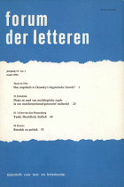 Forum der Letteren. Jaargang 1974,  [tijdschrift] Forum der Letteren