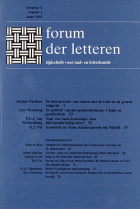Forum der Letteren. Jaargang 1991,  [tijdschrift] Forum der Letteren