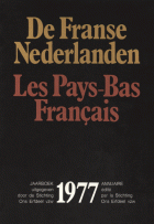 De Franse Nederlanden / Les Pays-Bas Français. Jaargang 1977,  [tijdschrift] Franse Nederlanden, De / Les Pays-Bas Français