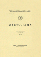 Gezelliana. Jaargang 13,  [tijdschrift] Gezelliana (1970-1986)