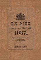 De Gids. Almanak voor Suriname 1937,  [tijdschrift] Gids. Almanak voor Suriname, De