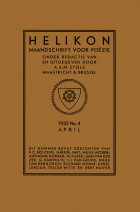Helikon. Jaargang 2,  [tijdschrift] Helikon