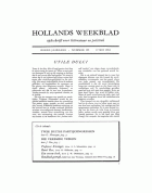 Hollands Weekblad. Jaargang 3,  [tijdschrift] Hollands Maandblad