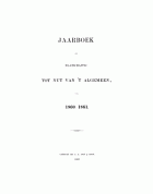 Jaarboek der Maatschappij tot Nut van 't Algemeen voor 1859-1860,  [tijdschrift] Jaarboek der Maatschappij tot Nut van 't Algemeen