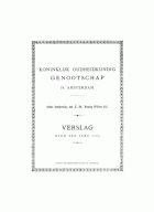 Jaarverslag van het Koninklijk Oudheidkundig Genootschap 7,  [tijdschrift] Jaarverslag van het Koninklijk Oudheidkundig Genootschap 1859-1900