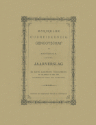 Jaarverslag van het Koninklijk Oudheidkundig Genootschap 11,  [tijdschrift] Jaarverslag van het Koninklijk Oudheidkundig Genootschap 1859-1900