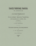 Jaarverslag van het Koninklijk Oudheidkundig Genootschap 46,  [tijdschrift] Jaarverslag van het Koninkijk Oudheidkundig Genootschap 1901-2000