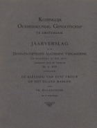 Jaarverslag van het Koninklijk Oudheidkundig Genootschap 57,  [tijdschrift] Jaarverslag van het Koninkijk Oudheidkundig Genootschap 1901-2000