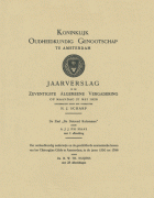 Jaarverslag van het Koninklijk Oudheidkundig Genootschap 70,  [tijdschrift] Jaarverslag van het Koninkijk Oudheidkundig Genootschap 1901-2000