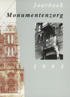 Jaarboek Monumentenzorg 1993,  [tijdschrift] Jaarboek Monumentenzorg
