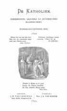 De katholiek 1899. Deel 115-116,  [tijdschrift] Katholiek, De