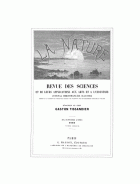 La Nature. Revue des Sciences. Jaargang 17,  [tijdschrift] Nature. Revue des Sciences, La