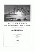 La Nature. Revue des Sciences. Jaargang 23,  [tijdschrift] Nature. Revue des Sciences, La
